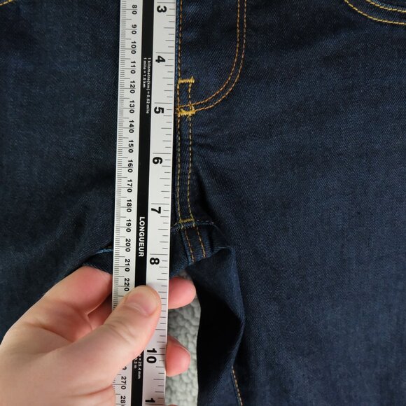 Diesel Jeggings Womens 24 Blue Livier SS Legging Stretch Skinny Dark Wash - Picture 6 of 12